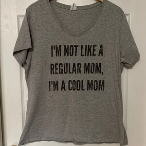 Gray Graphic Women's T-shirt